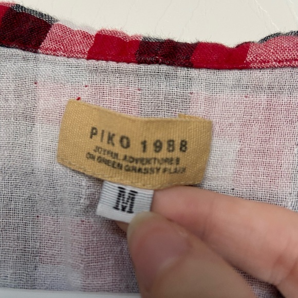 Plaid Zip Up Hooded Cardigan - Picture 2 of 4